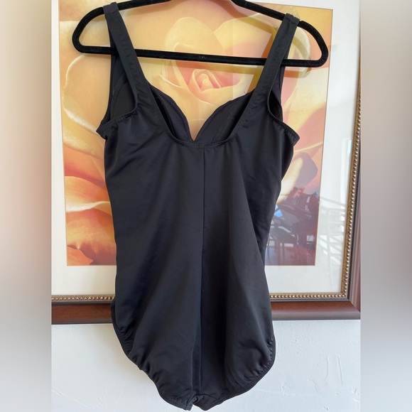Miraclesuit Classic Black Swimsuit - Picture 3 of 7